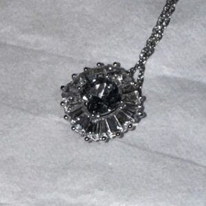 Elegant Silver Bella Luce Necklace